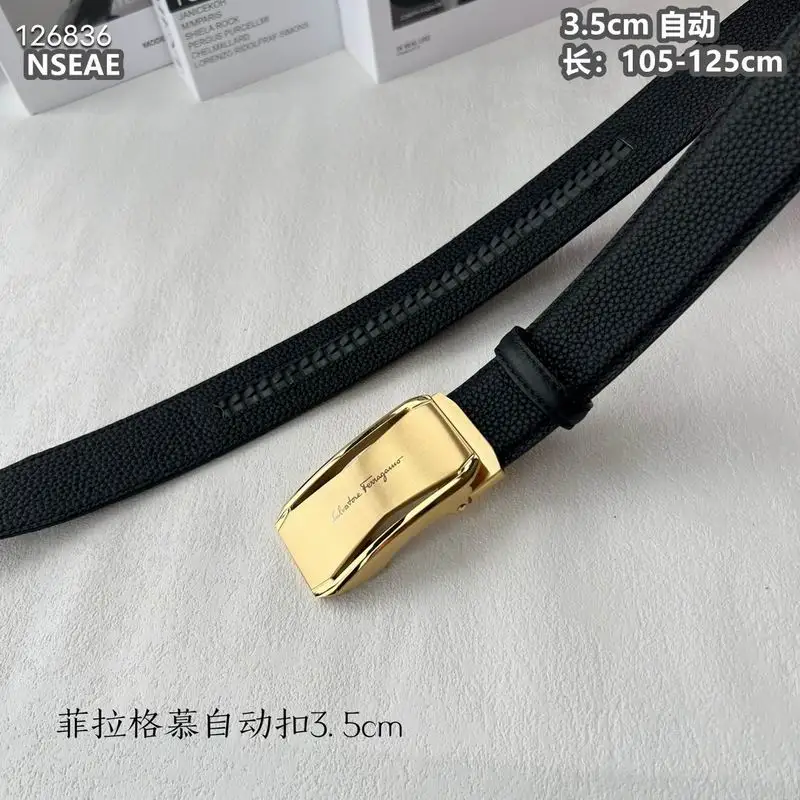 Ferragamo belt 35mmX105-125cm 8L112